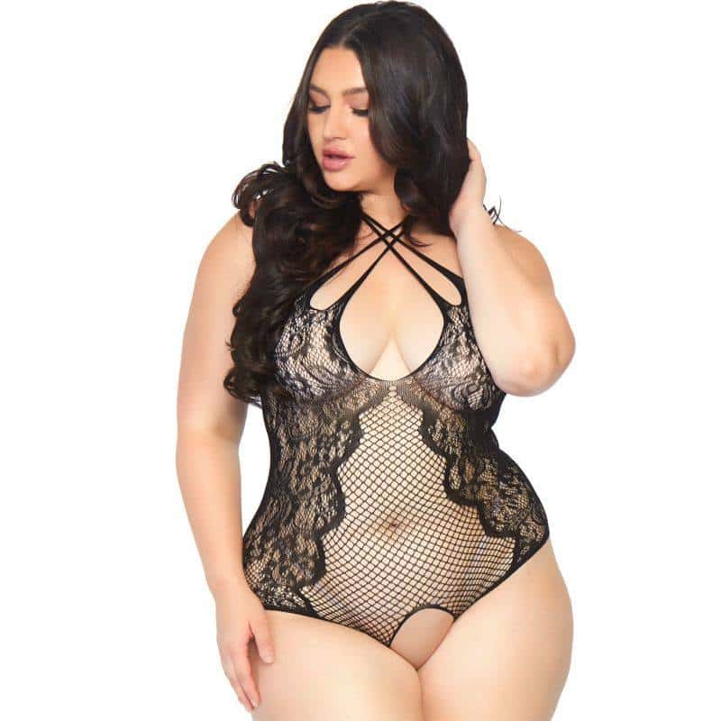 Leg Avenue - Body sem Virilha 1X-2X Leg Avenue - Body sem Virilha 1X-2X