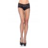 Leg Avenue - LACE TRIMMED NET UNDERWEAR WITH SHORTS