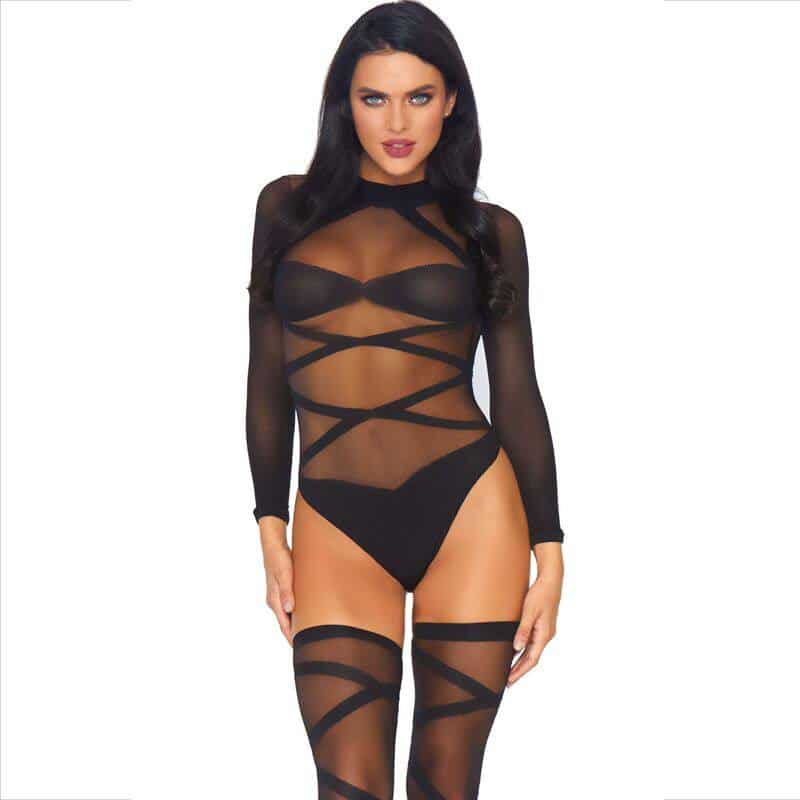 Leg Avenue - Body AND THIGH 2-PIECE SET