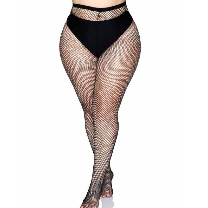 Leg Avenue Backseam Tights Black Large Leg Avenue Backseam Tights Black Large