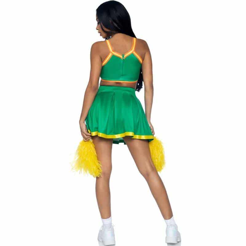 Leg Avenue - Traje de Animadora Verde Deporte M/L Leg Avenue - Traje de Animadora Verde Deporte M/L