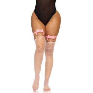 Leg Avenue High Garter Belt Vegan Leather