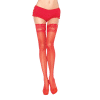 Leg Avenue - SELF-ADHESIVE LACE RED STOCKingS