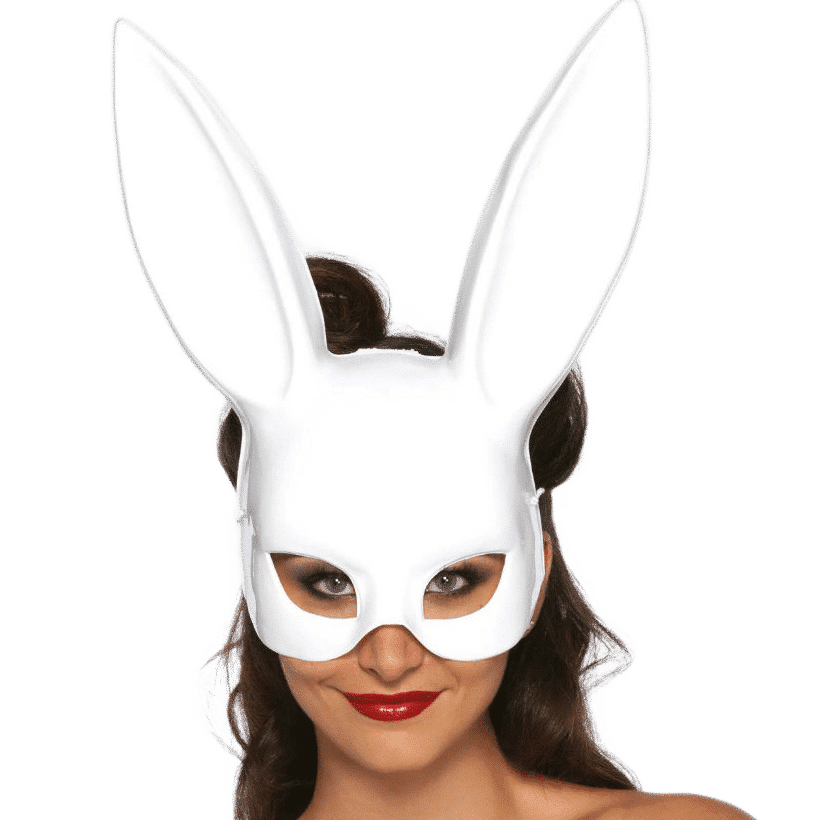 Leg Avenue White Bunny Mask