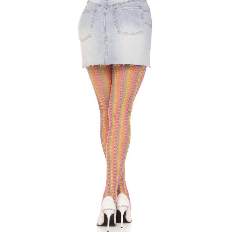 Leg Avenue Multicolor Fishnet Tights Leg Avenue Multicolor Fishnet Tights