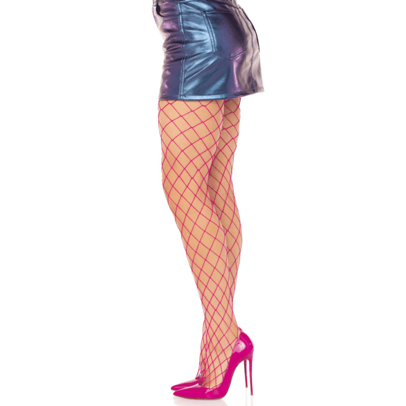 Leg Avenue Diamond Fishnet Tights Pink Leg Avenue Diamond Fishnet Tights Pink