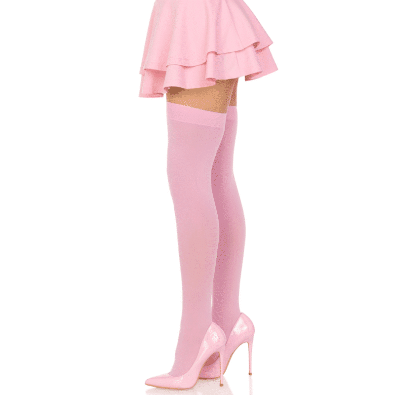 Leg Avenue Pink Thigh High Stockings Leg Avenue Pink Thigh High Stockings