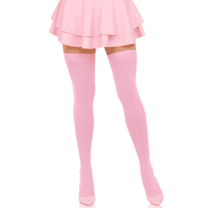 Leg Avenue Pink Thigh High Stockings