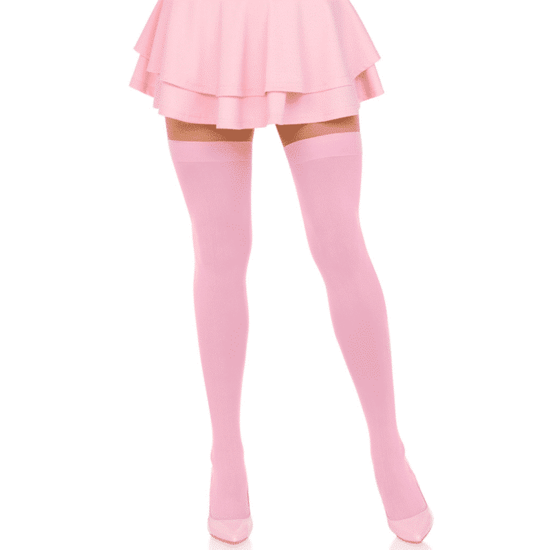 Leg Avenue Pink Thigh High Stockings