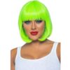 Leg Avenue - Peruca Fluorescente Bob Verde Neon