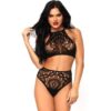 Leg Avenue 2-Piece Lacy Set S/M