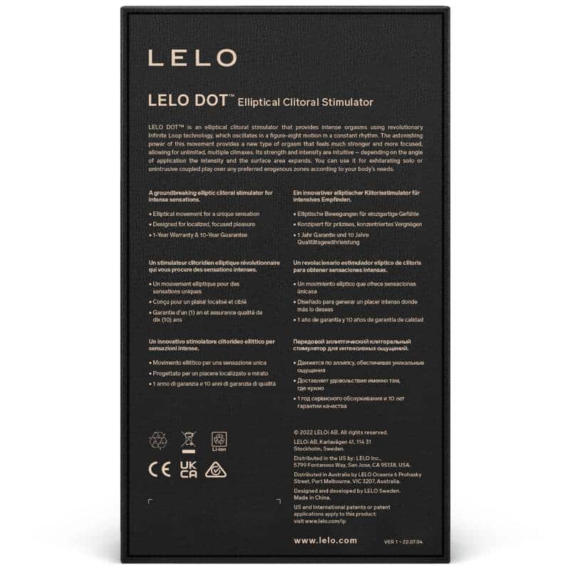 Lelo - DOT Clitoral Oscillator Lelo - DOT Clitoral Oscillator