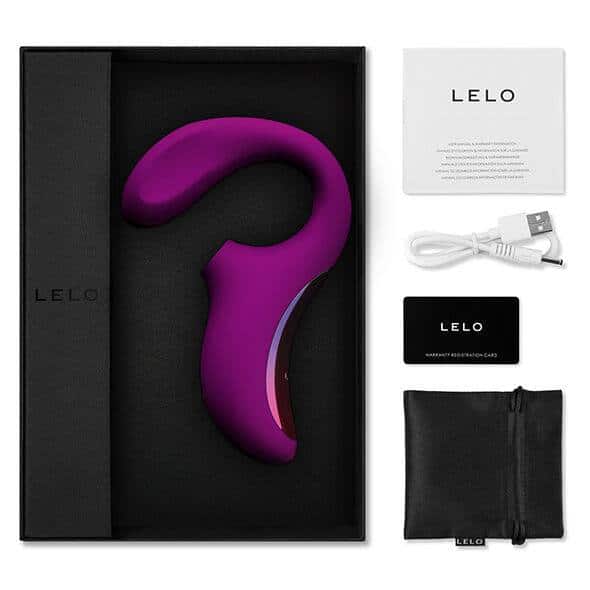 Lelo Enigma Double Action Suction Massager Lelo Enigma Double Action Suction Massager