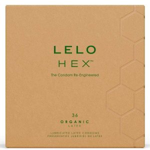 Lelo HEX Organic Condoms 36 Pack