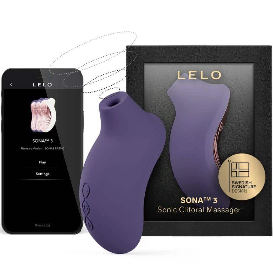 Lelo - SONA 3 Cyber PURPLE SONIC CLITORIS STIMULATOR