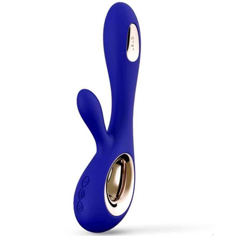 Lelo - MIDNIGHT BLUE SORAYA WAVE RABBIT VIBRATOR