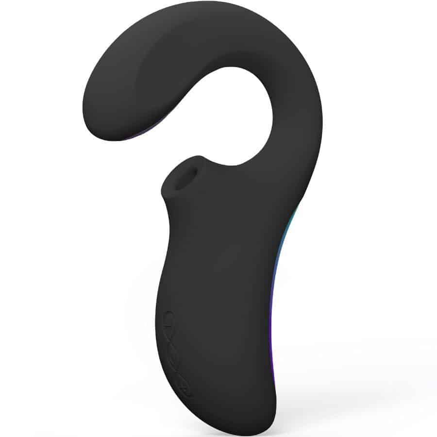 Lelo - Black ENIGMA DOUBLE VIBRATOR FOR G-Spot PLEASURE Lelo - Black ENIGMA DOUBLE VIBRATOR FOR G-Spot PLEASURE