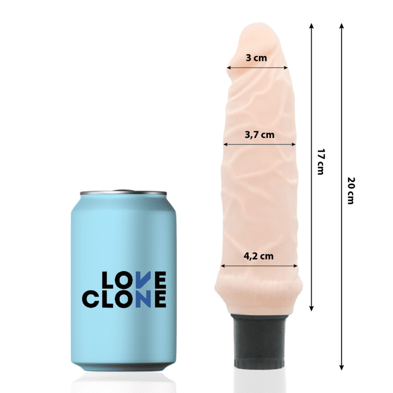 Loveclone Ivar Self Lubricating Realistic Vibrator Loveclone Ivar Self Lubricating Realistic Vibrator