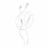 NGS Auricular Intraural Blanco Micro USB-C