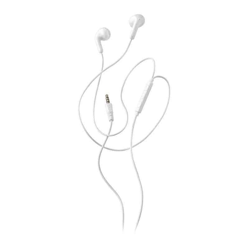 NGS Auricular Branco Estéreo com cabo JACK 3.5 mm