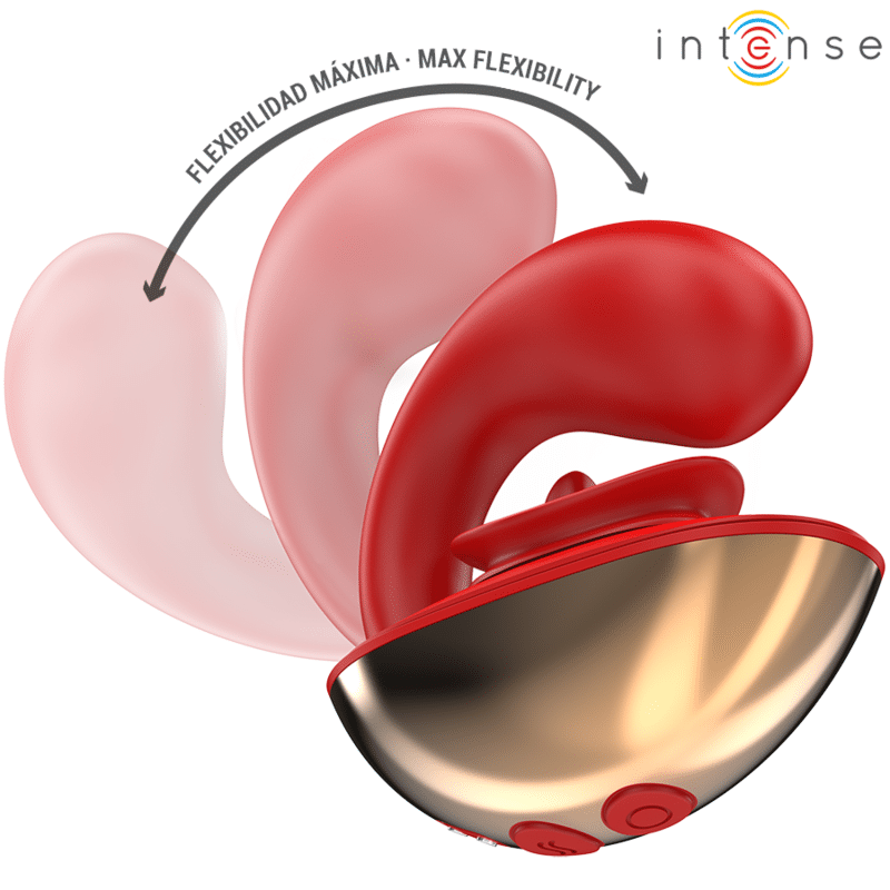 MAriaH - U-SHAPED VIBRATOR & STIMULATOR WITH 10 VIBRATION MODES RED MAriaH - U-SHAPED VIBRATOR & STIMULATOR WITH 10 VIBRATION MODES RED
