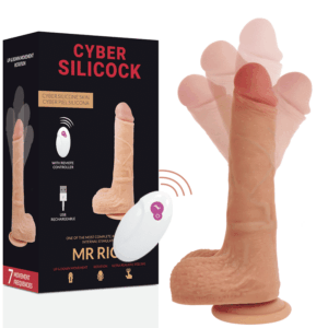 MR RICK 20.9 CM -O- 4 CM - SILICOCK COM ControlO REMOTO