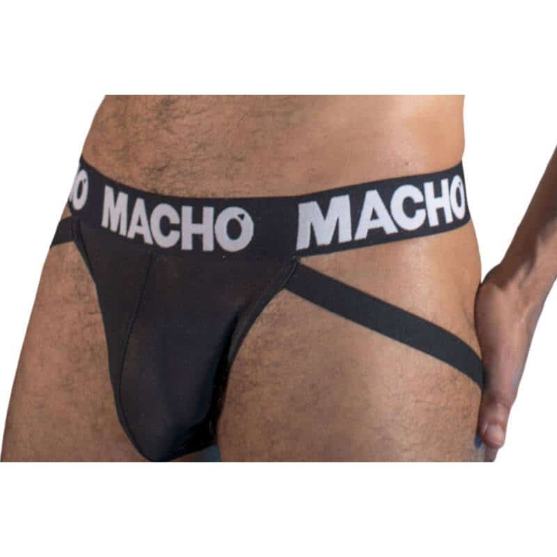 Macho MX25NN Black Jockstrap M Macho MX25NN Black Jockstrap M