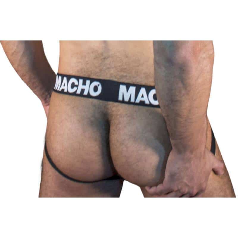 Macho MX25NN Black Jockstrap M Macho MX25NN Black Jockstrap M