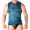 Macho Camisa Desportiva Verde