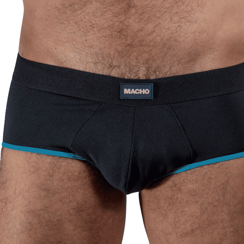 Macho Dark Blue Briefs MS24B S