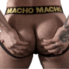Macho MX25AC Yellow Leather Jockstrap S