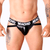 Macho MX25NC Leather Look Jockstrap M