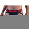 Macho MX26X2 Red/Black Mesh Jockstrap L