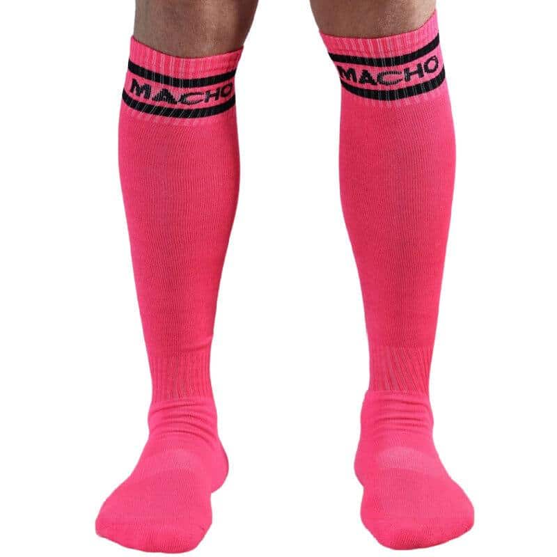 Macho Pink Football Socks Macho Pink Football Socks