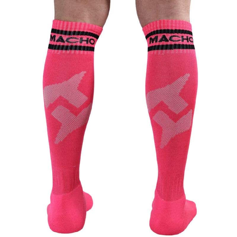 Macho Pink Football Socks Macho Pink Football Socks