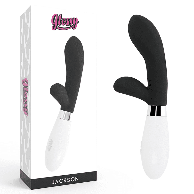 Massageador Coelho Jackson Preto 10 Funções