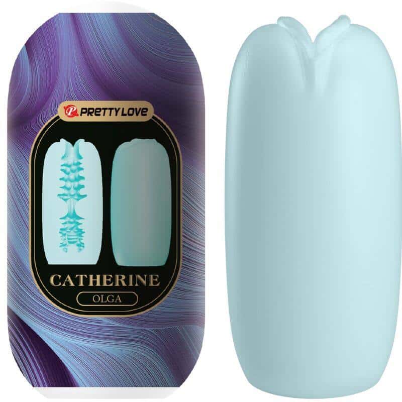 BLUE OLGA Male Masturbation Toy by Pretty Love