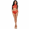 Me-Seduce Mona Set Red L/XL Nightwear