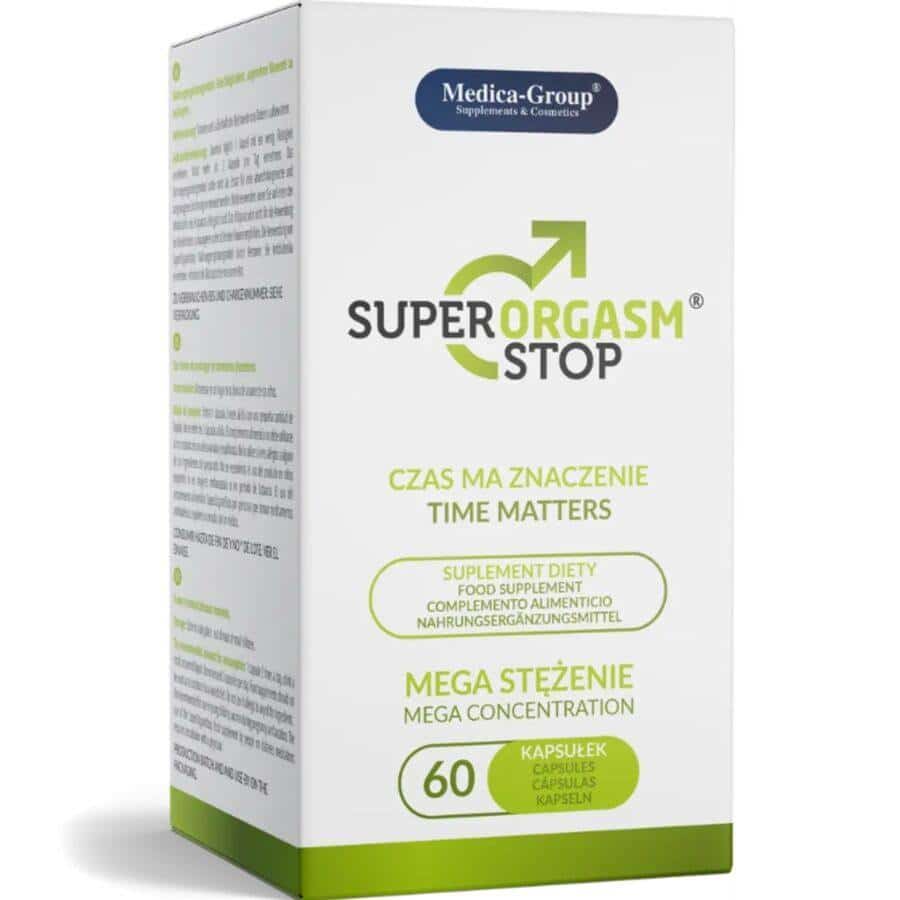 Medica Group - DELAY CAPSULES FOR MEN - SUPER ORGASM - 60 COUNT Medica Group - DELAY CAPSULES FOR MEN - SUPER ORGASM - 60 COUNT