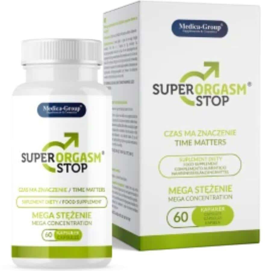 Medica Group - DELAY CAPSULES FOR MEN - SUPER ORGASM - 60 COUNT Medica Group - DELAY CAPSULES FOR MEN - SUPER ORGASM - 60 COUNT