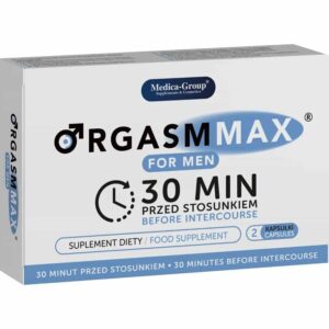 Medica Group Orgasm Max Men's Energy Boost 2 Caps