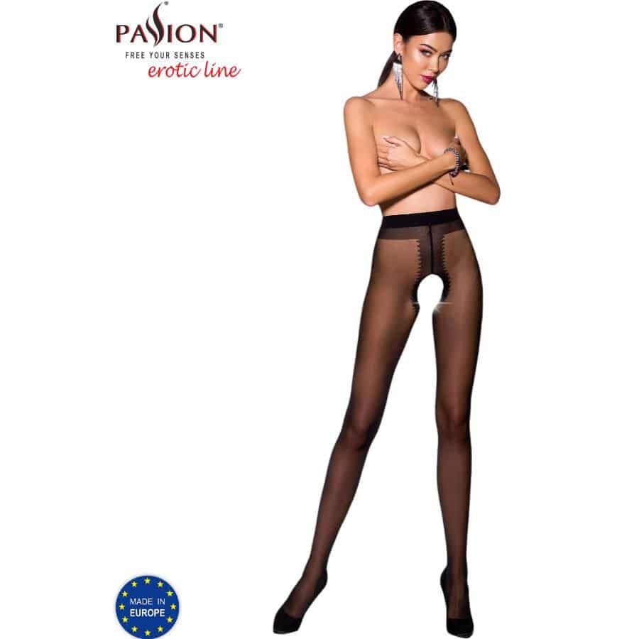 Passion TIOPEN 007 Black Legwear