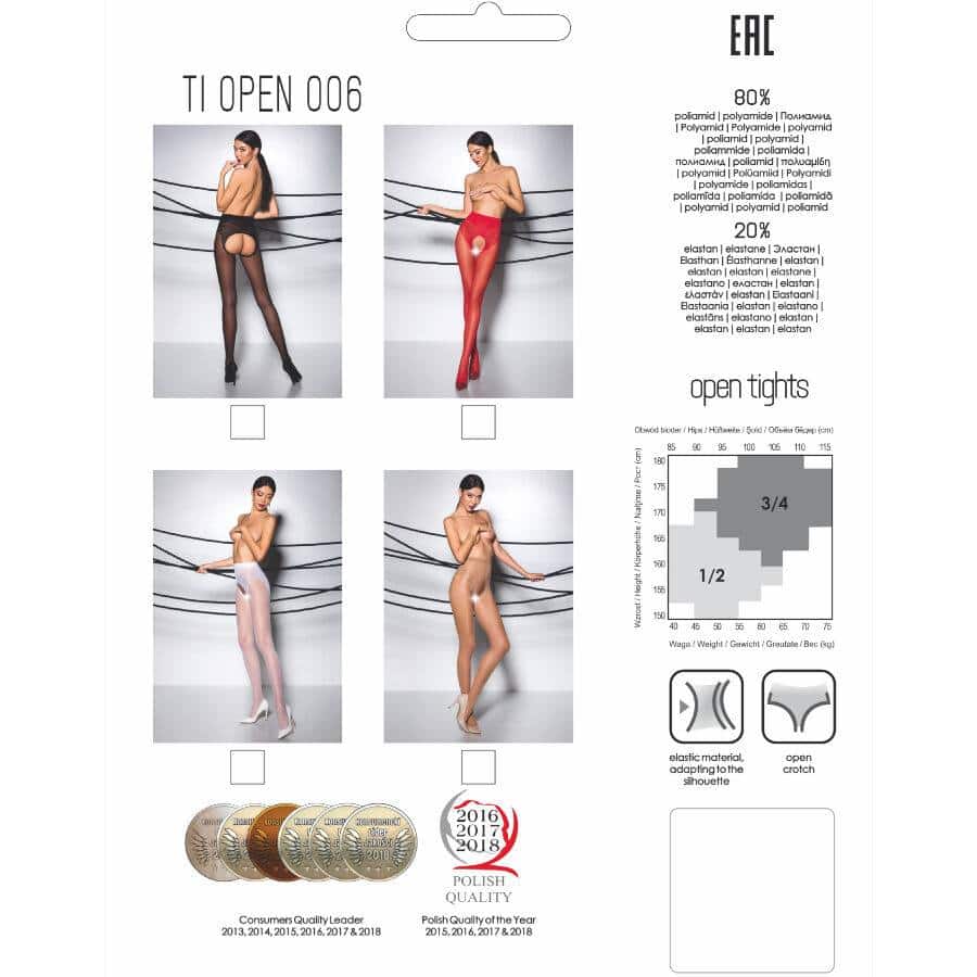 Passion TIOPEN 006 3/4 Tights Passion TIOPEN 006 3/4 Tights