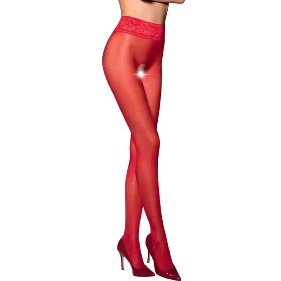 Red 3/4 Tights TIOPEN 008 Red 3/4 Tights TIOPEN 008