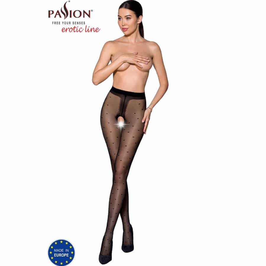 Passion TIOPEN 018 Black Fishnets