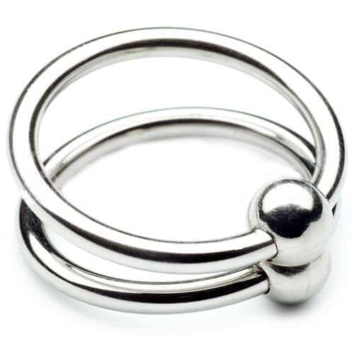 Double Steel Ring 30mm by Metal Hard Double Steel Ring 30mm by Metal Hard