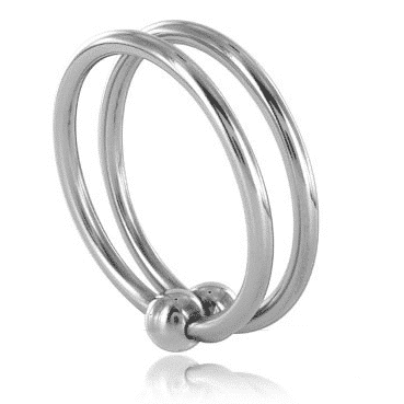 Double Steel Ring 30mm by Metal Hard
