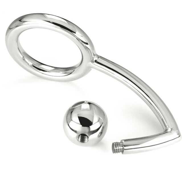 Metal Hard Prostate Stim Cock Ring 45mm Metal Hard Prostate Stim Cock Ring 45mm