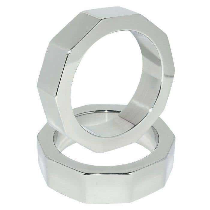 Metal Hard Penis Ring 55mm Stainless Steel