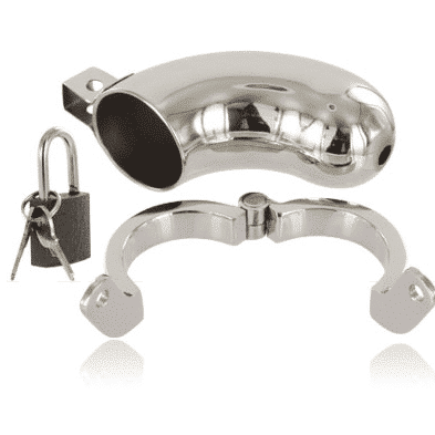 Metal Hard Brig Stainless Steel Chastity Cage Metal Hard Brig Stainless Steel Chastity Cage